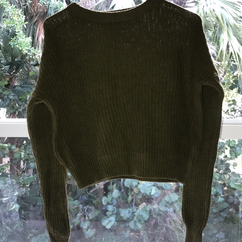 Green sweater